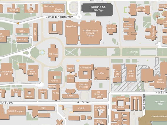 graphic of the Uҹ糡 campus map